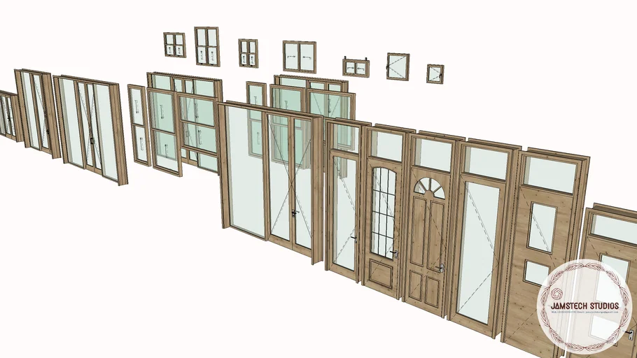 CUSTOMIZED WINDOWS AND DOORS.