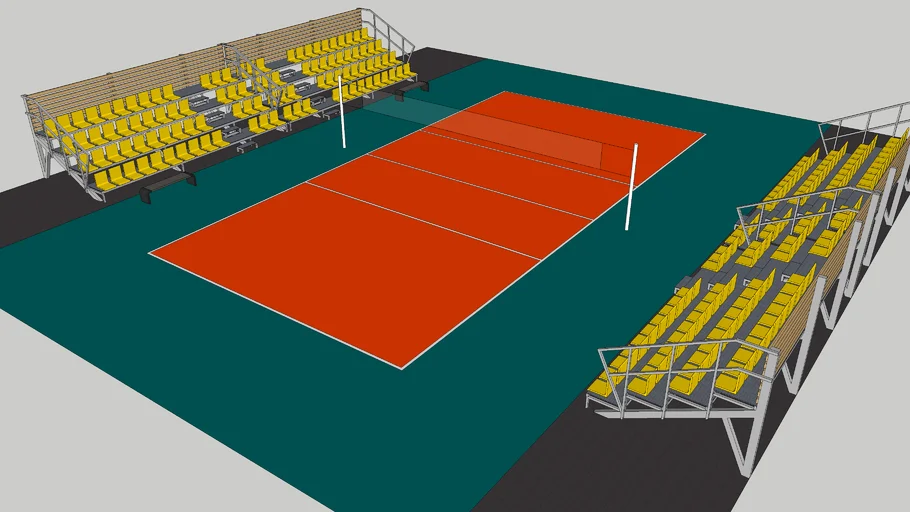 The Volleyball Court Design