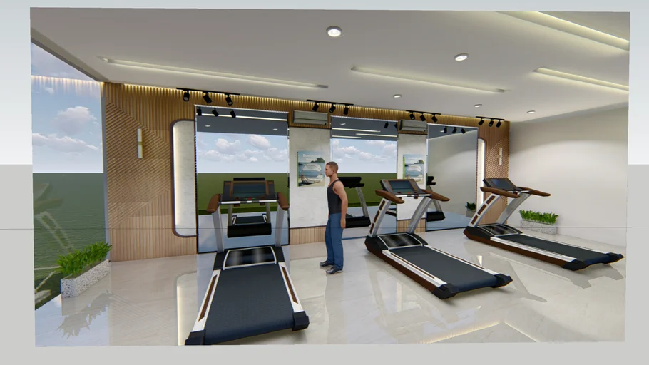 Fitnes room