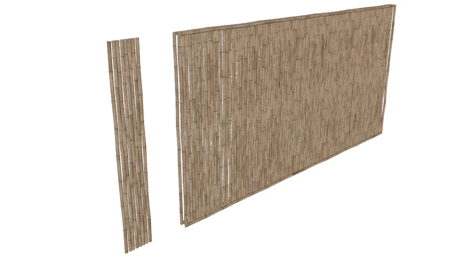Painel / Pergolado de Bambu - Bamboo panel / pergola