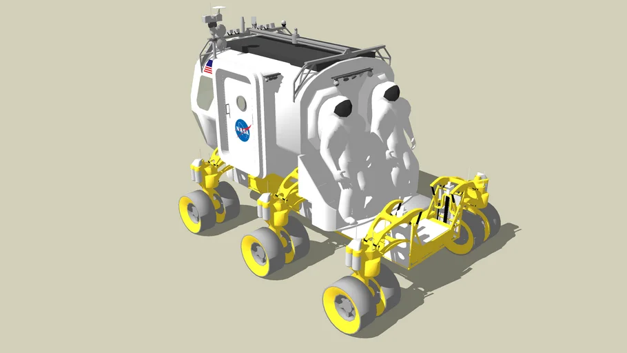Lunar Electric Rover | 3D Warehouse