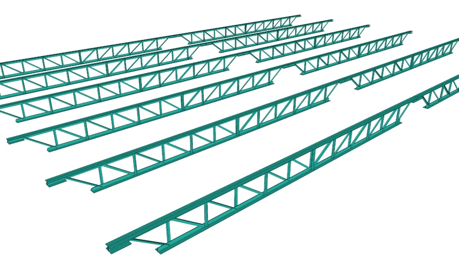 Steel truss, Joist, Cercha de entrepiso