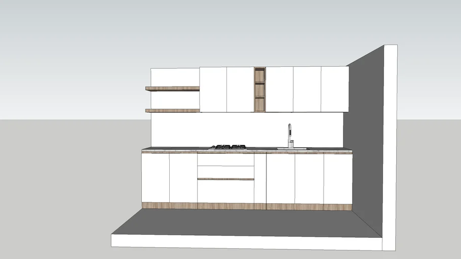 simple kitchen | 3D Warehouse