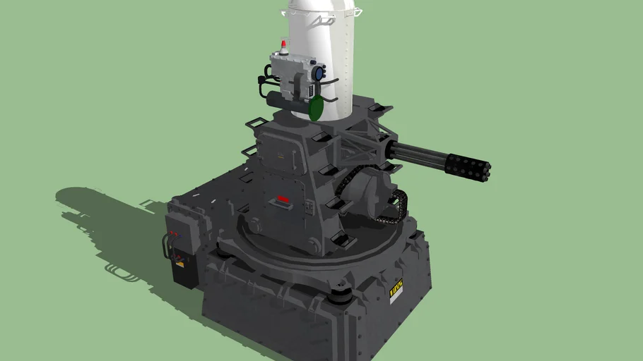 Sistema De Defensa Phalanx ciws | 3D Warehouse