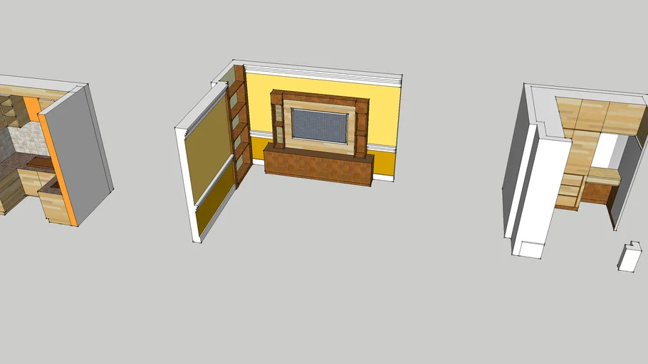 tv case | 3D Warehouse