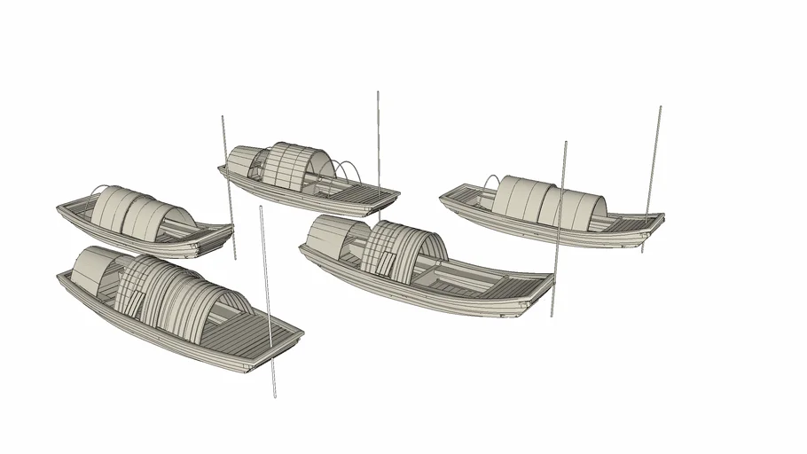 木船 小木船| 3D Warehouse