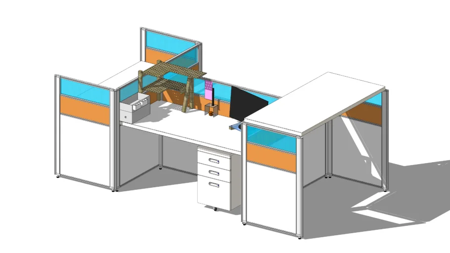 Office Table and Paraphernalia｜OA辦公桌跟一些雜物