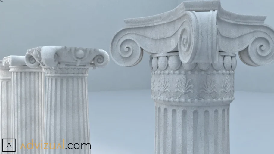 Column (V-Ray Ready)