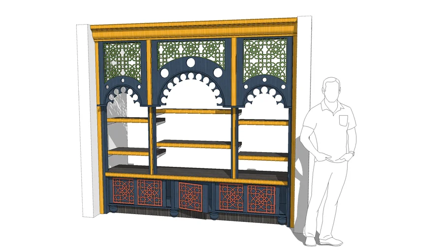 Bookcase - Morocco