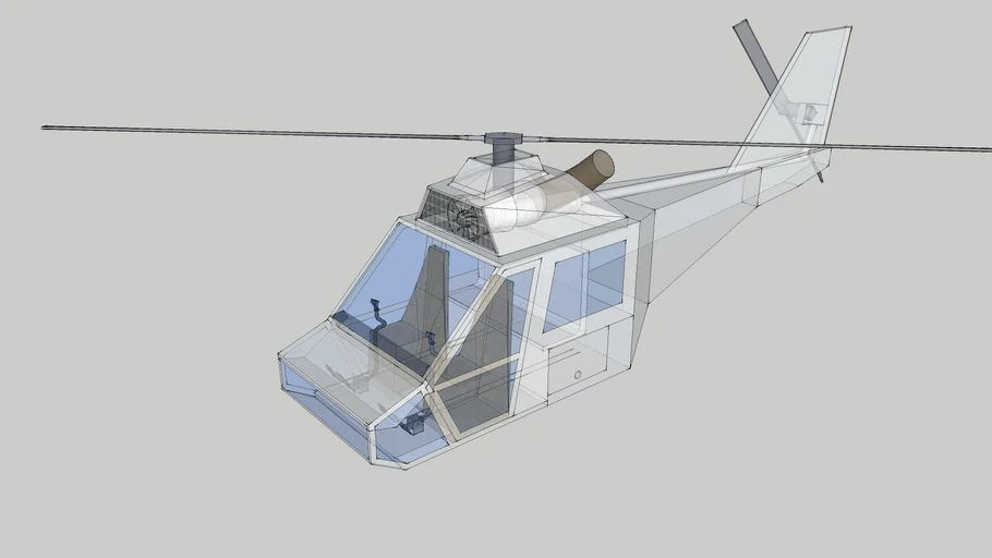 Simple Helicopter | 3D Warehouse