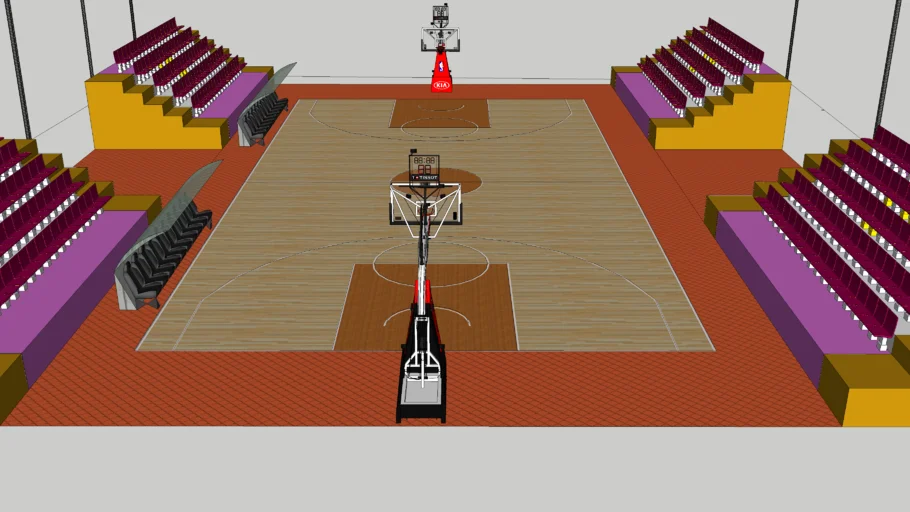 Basketball court