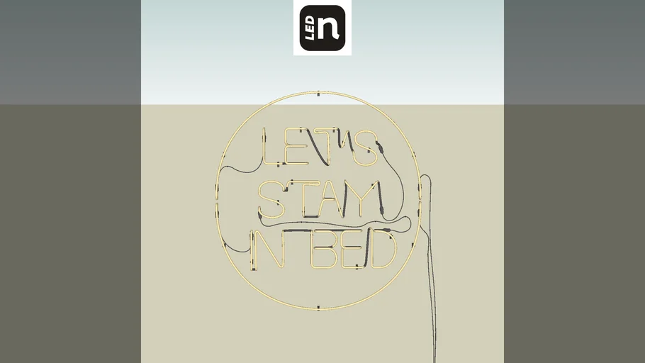 LETREIRO LED NEON REDONDO