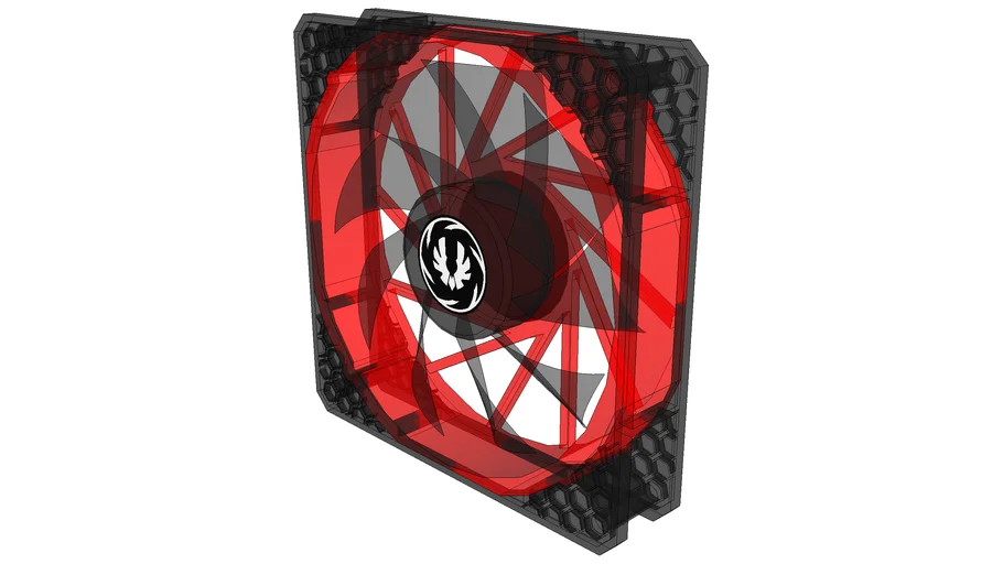 BitFenix Spectre Pro Series 120mm Red Fan