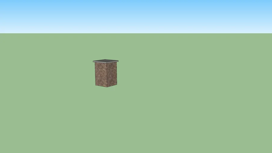 Stone Base w/ Cap