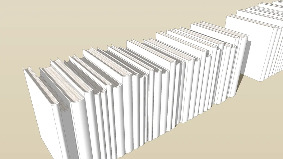 Books for bookshelves - novels and large format