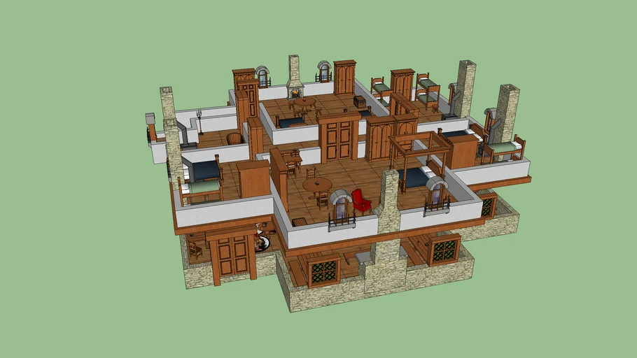 3D&D CoS Blood of the Vine Tavern