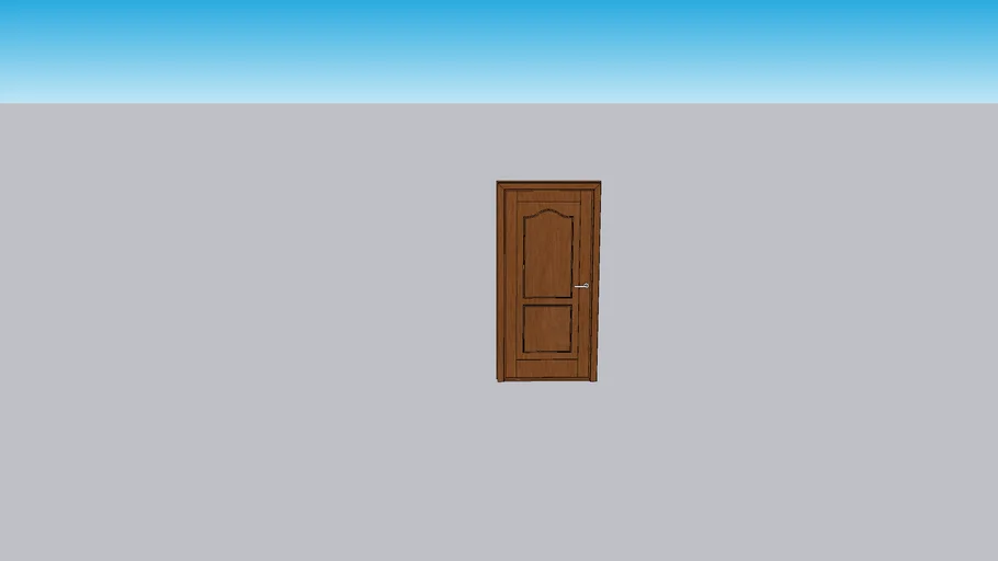 Wood door