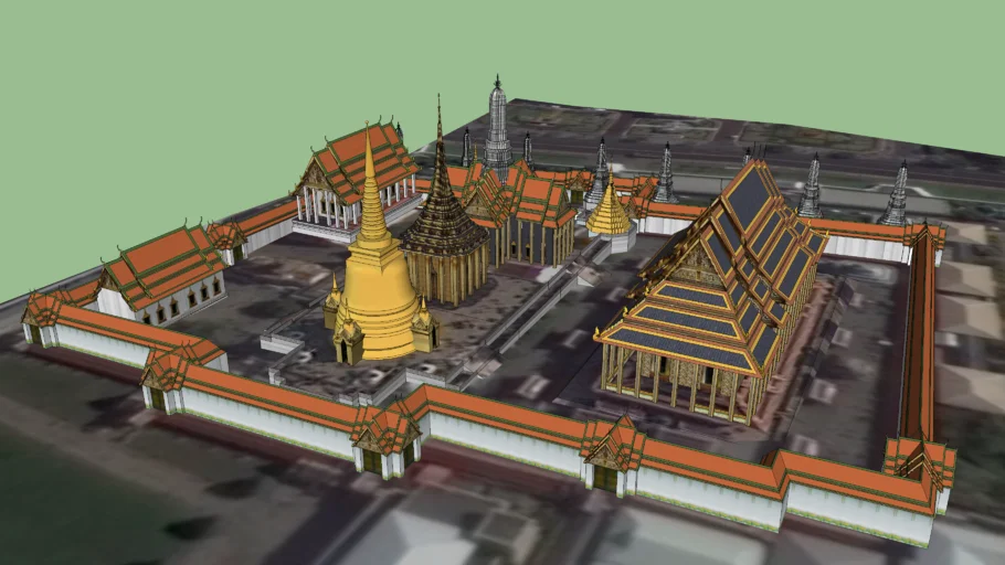 Wat Phra Kaeo (วัดพระศรีรัตนศาสดาราม วัดพระแก้ว)