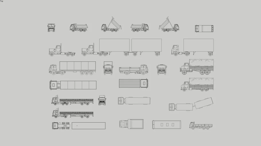 2D trucks
