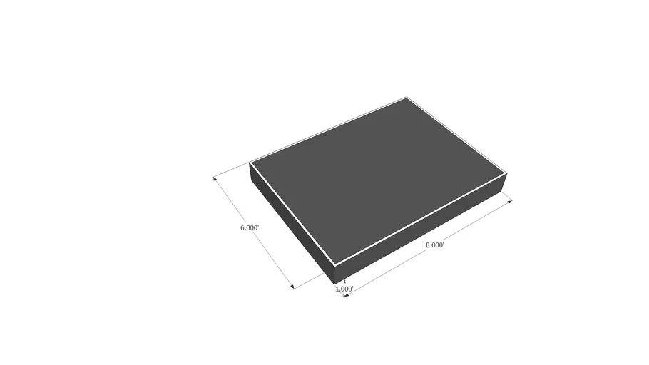 6'x8'x12" stage riser (simple)