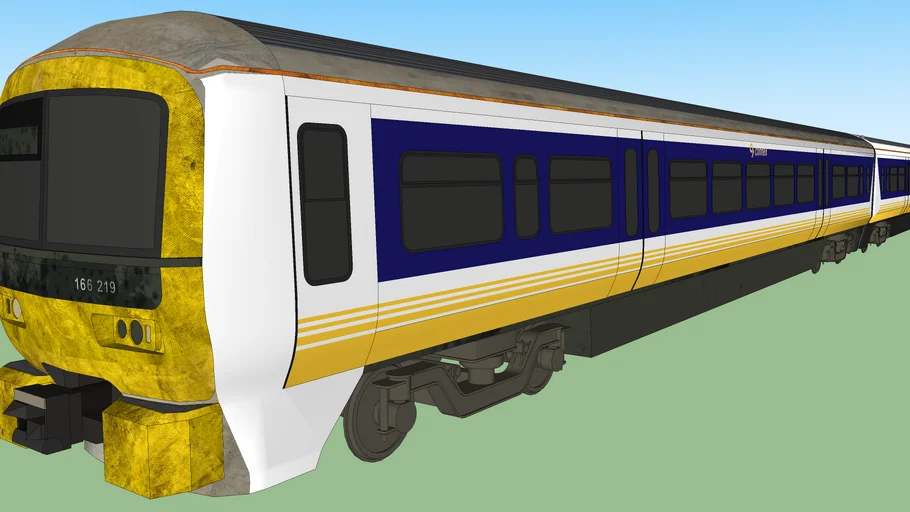 Class 166 Turbo Express Connex South Eastern 2-Car | 3D Warehouse