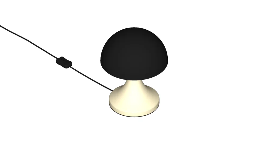 Abajur MUSH - Iluminação de Mesa - Golden Art