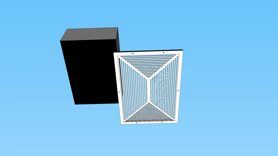2' x 2' Heating/Return Grill