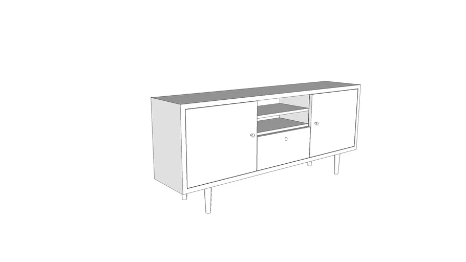 TV RACK | 3D Warehouse