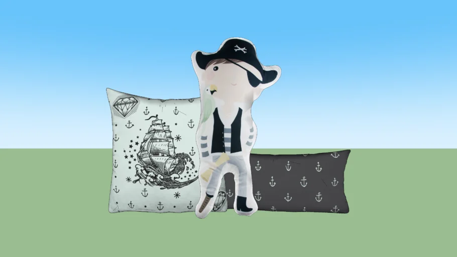 KIT ALMOFADA PIRATA