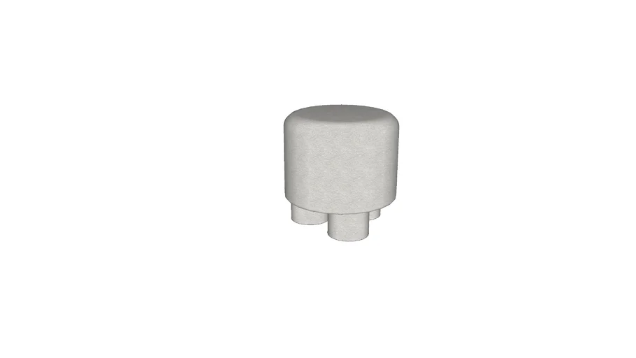 Neel Round Pouf Ottoman