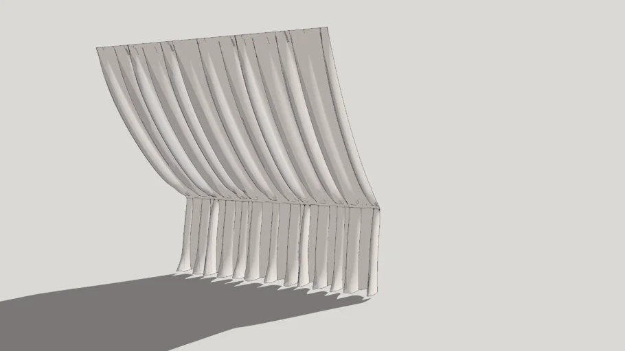 Curtains, blind, blinds, штора | 3D Warehouse