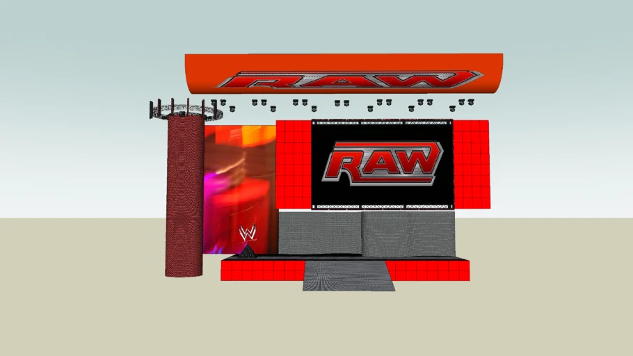 WWE High Definition TV Entrance Stage