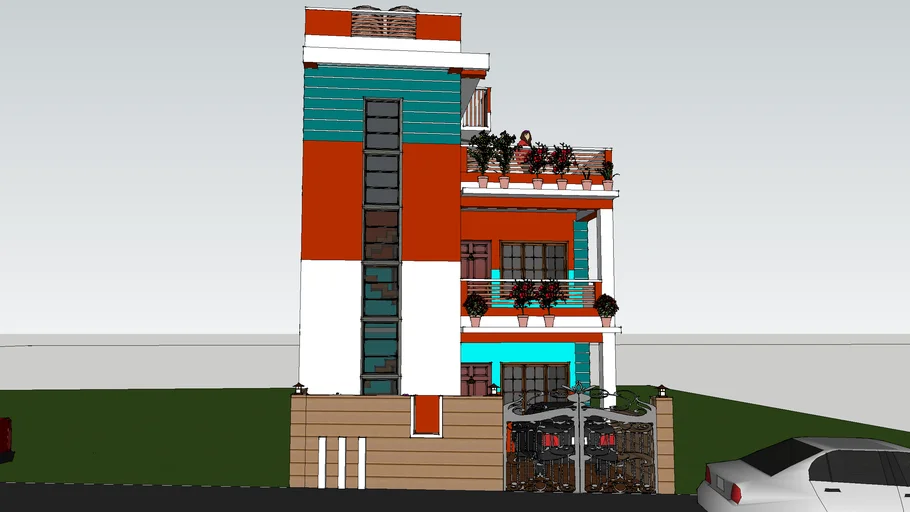 simple residential house design