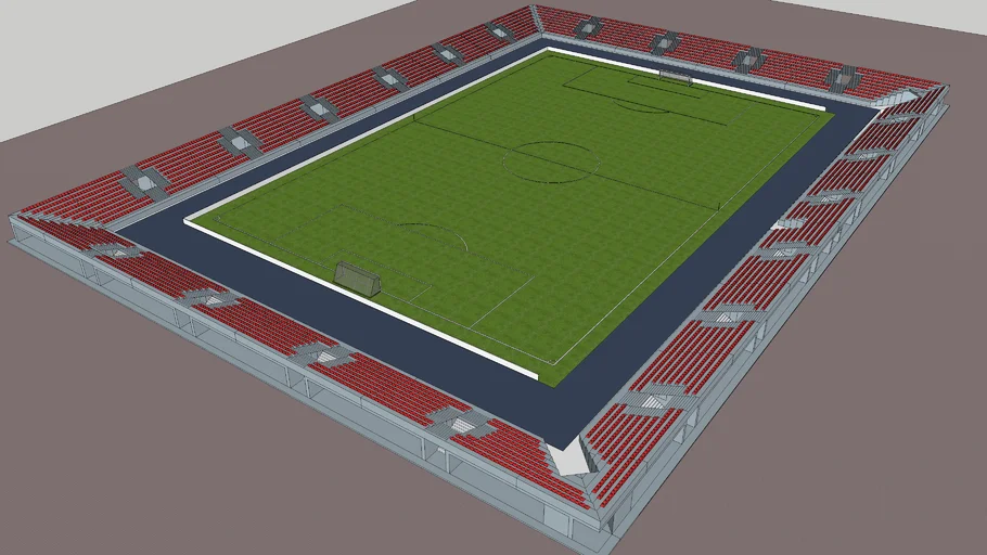 soccer football mini stadium