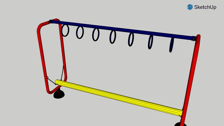 PLAYGROUND - PONTE CORRENTE COM ARGOLAS