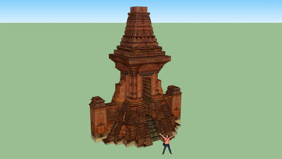 Gapura Bajang Majapahit Temple (Candi)