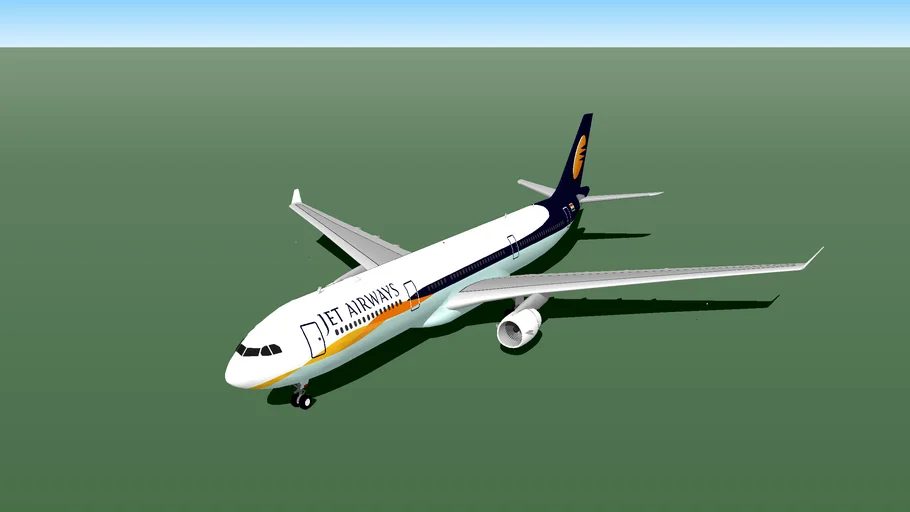 Jet Airways India Airbus A330-302