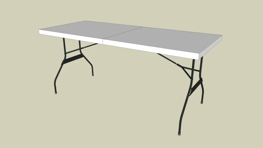 Mesa Dobravel de Plástico