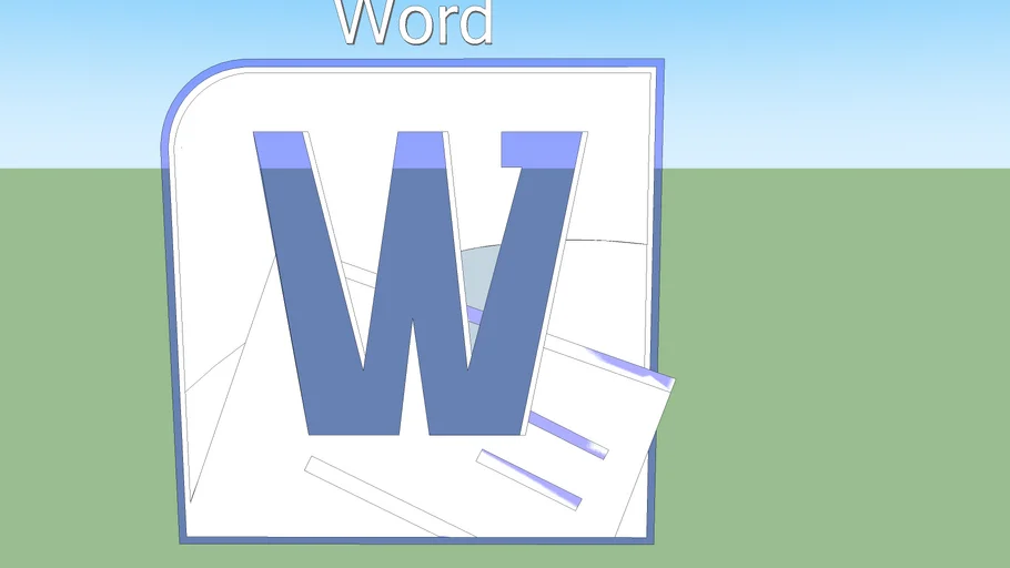 Microsoft Word | 3D Warehouse