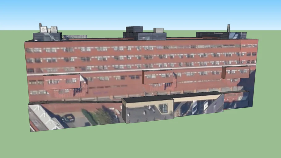 Gledhow Wing, St James's Hospital, Leeds District, UK