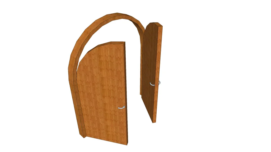 curve door