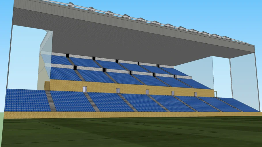 Expanded stadium stand 3 tier (leave name for the stadium in the review)