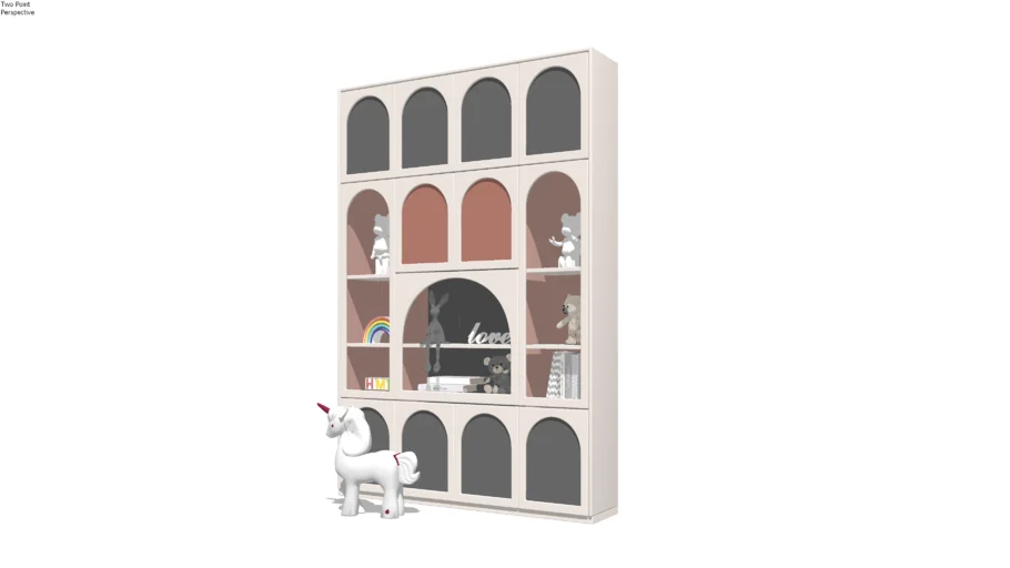 Storage Display Cabinet