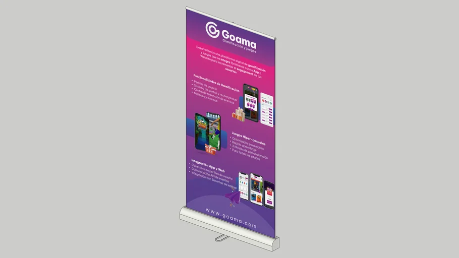 Rollup 100 x 200 cm