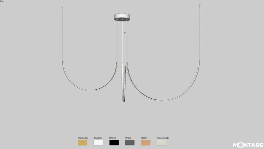 PENDENTE LUNA CONJUNTO - MONTARE