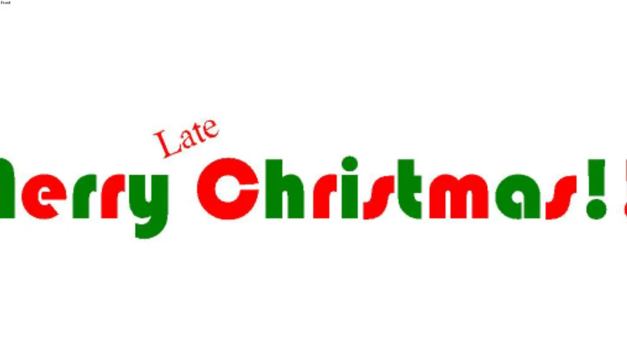 Merry Late Christmas!!