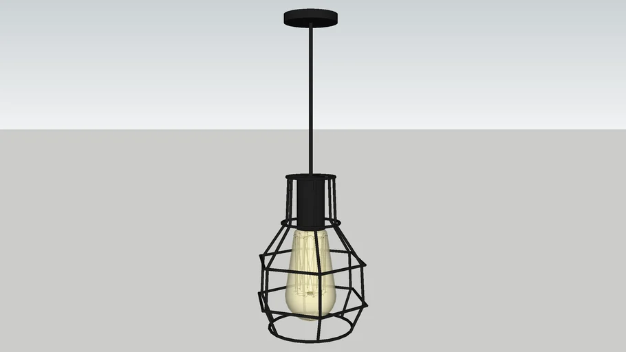 Industrial Metal Pendant Light 2