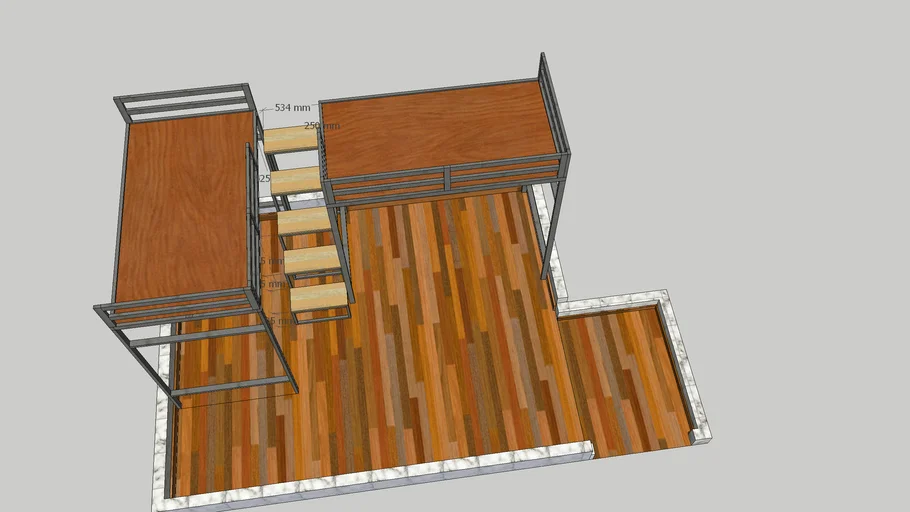 Super Single Loft Bed
