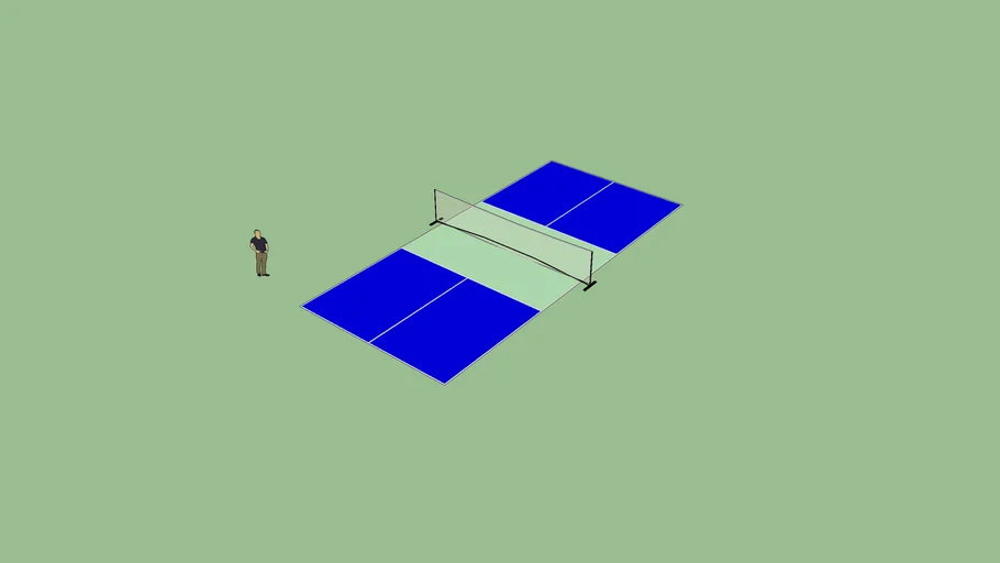 Pickleball court