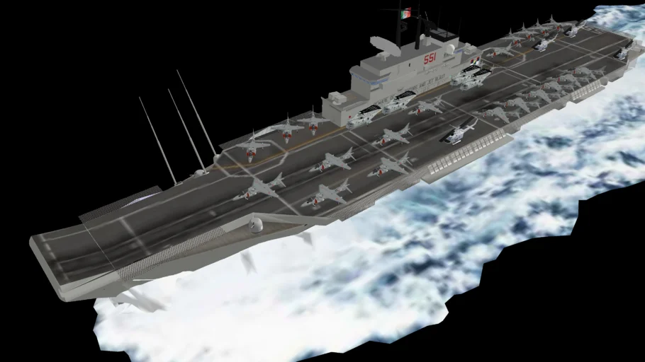 ITALIAN+NAVY+AMPHIBIOUS+ASSAULT+CARRIER+GIUSEPPE-GARIBALDI+CLASS